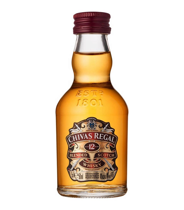 CHIVAS REGAL 12 Y.O WHISKY ΜΙΝΙΑΤΟΥΡΑ 50ml