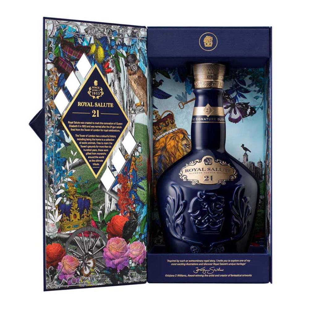 CHIVAS ROYAL SALUTE 21 Y.O THE SIGNATURE BLEND WHISKY 700ml