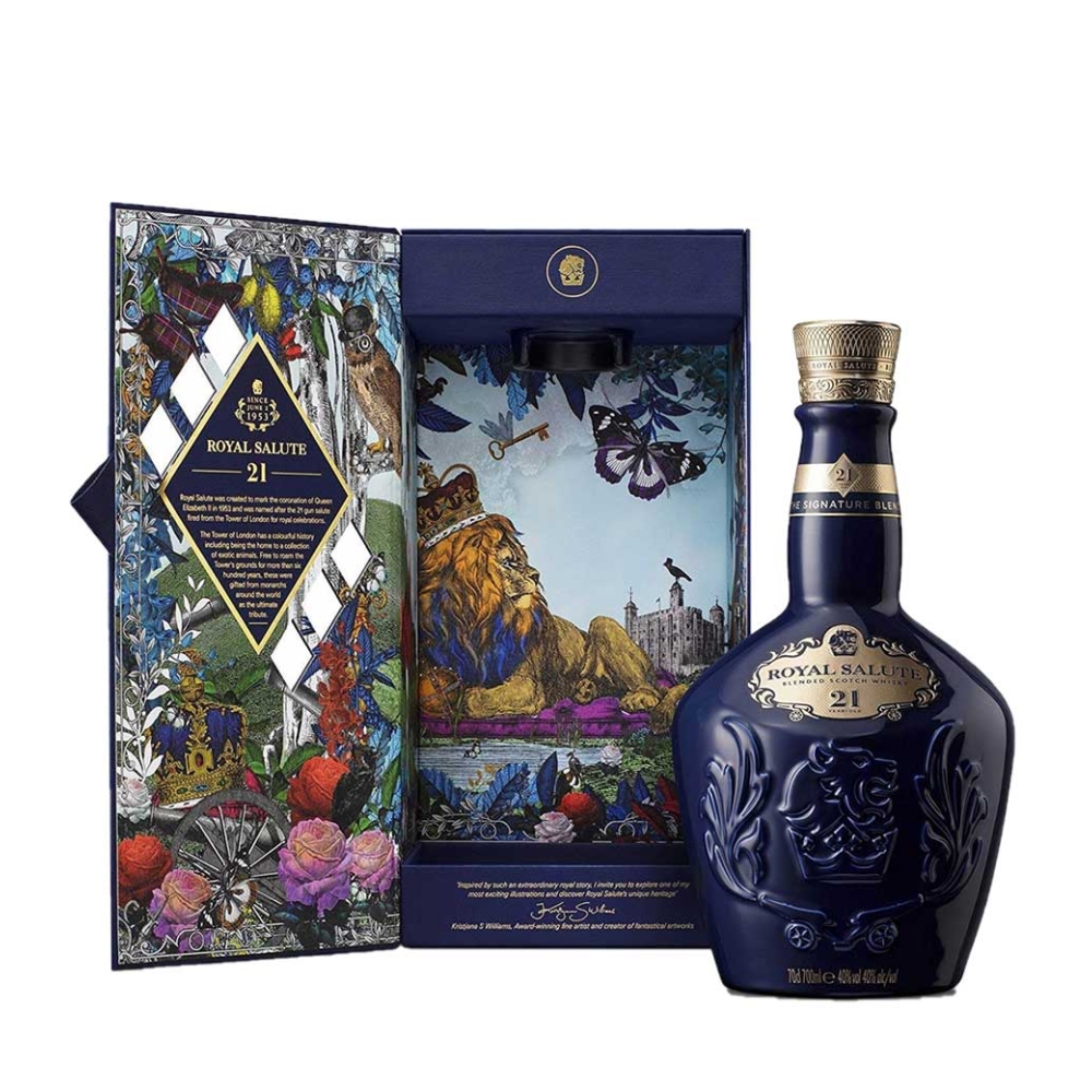 CHIVAS ROYAL SALUTE 21 Y.O THE SIGNATURE BLEND WHISKY 700ml