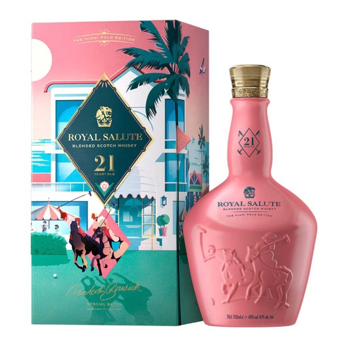 CHIVAS ROYAL SALUTE 21 Y.O MIAMI POLO EDITION WHISKY 700ml
