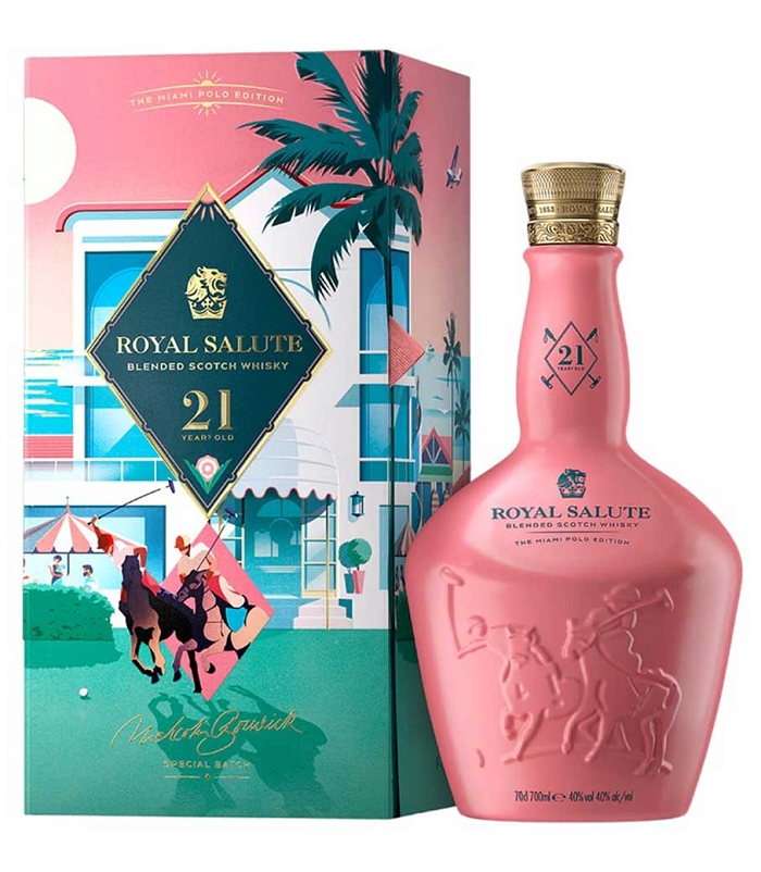 CHIVAS ROYAL SALUTE 21 Y.O MIAMI POLO EDITION WHISKY 700ml
