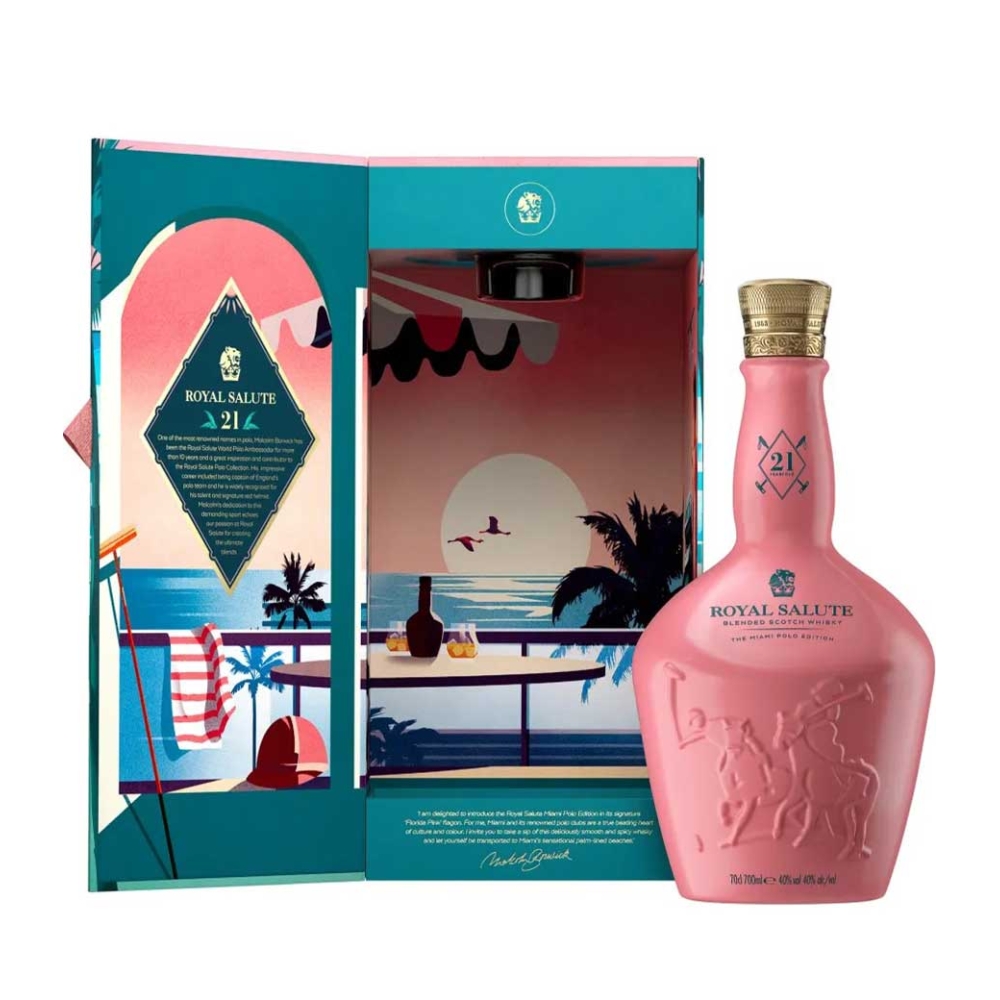 CHIVAS ROYAL SALUTE 21 Y.O MIAMI POLO EDITION WHISKY 700ml