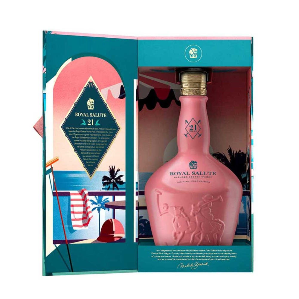 CHIVAS ROYAL SALUTE 21 Y.O MIAMI POLO EDITION WHISKY 700ml