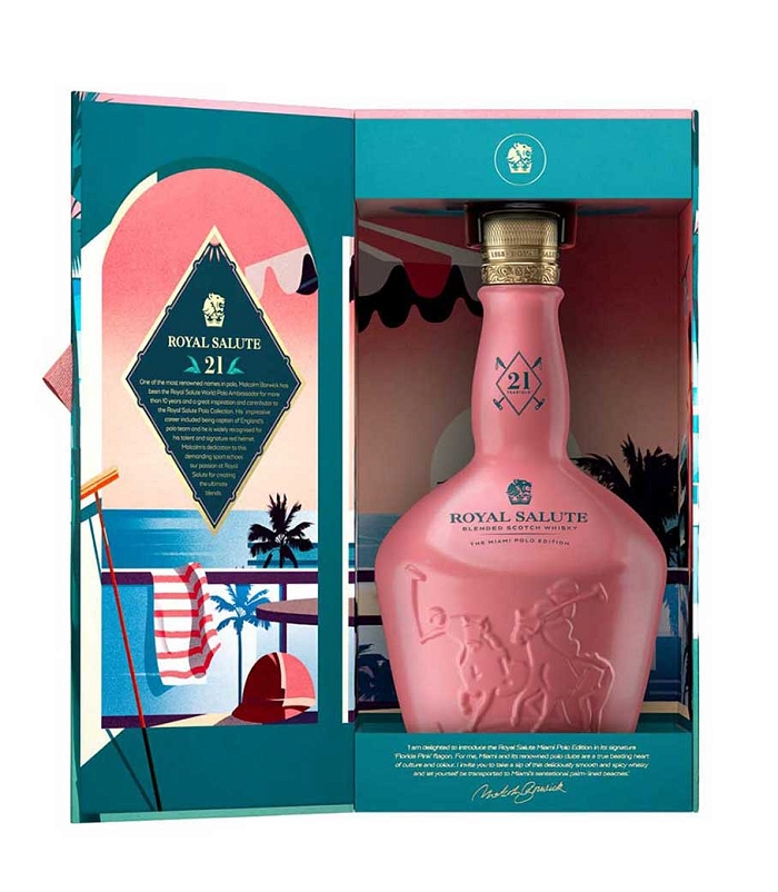 CHIVAS ROYAL SALUTE 21 Y.O MIAMI POLO EDITION WHISKY 700ml