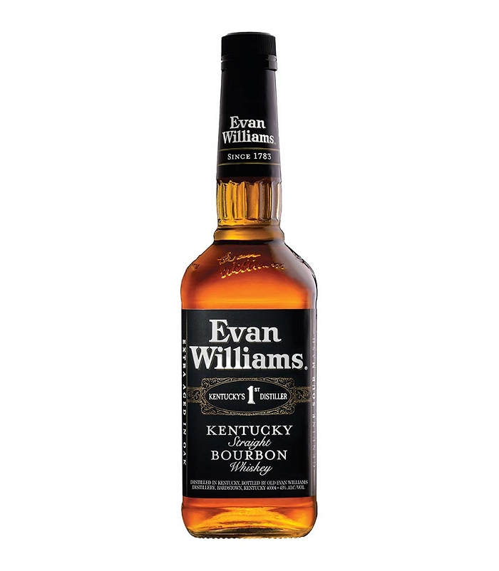 EVAN WILLIAMS BLACK WHISKEY 700ml