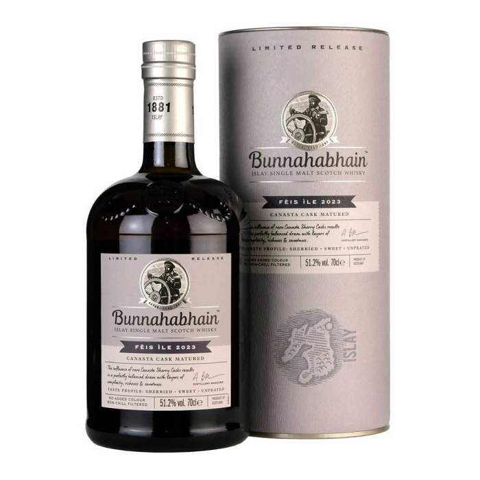 BUNNAHABHAIN CANASTA CASK FEIS ILE 2023 WHISKY 700ml