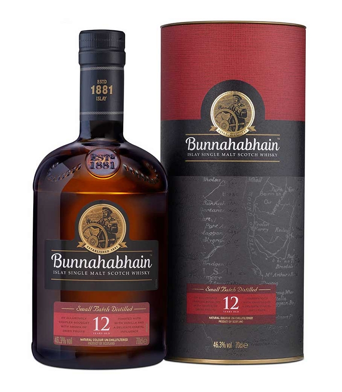 BUNNAHABHAIN 12 Y.O WHISKY 700ml