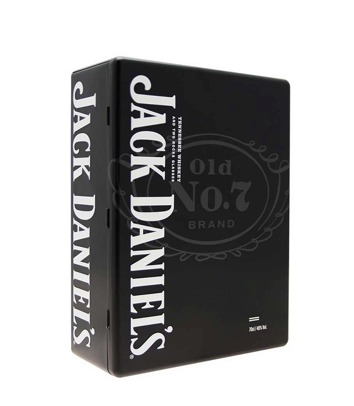 JACK DANIEL'S GIFT PACK (2 SIGNATURE GLASSES) WHISKY 700ml