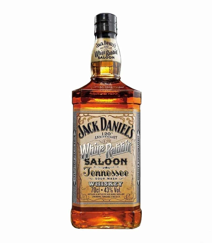 JACK DANIEL'S WHITE RABBIT SALOON WHISKEY 700ml