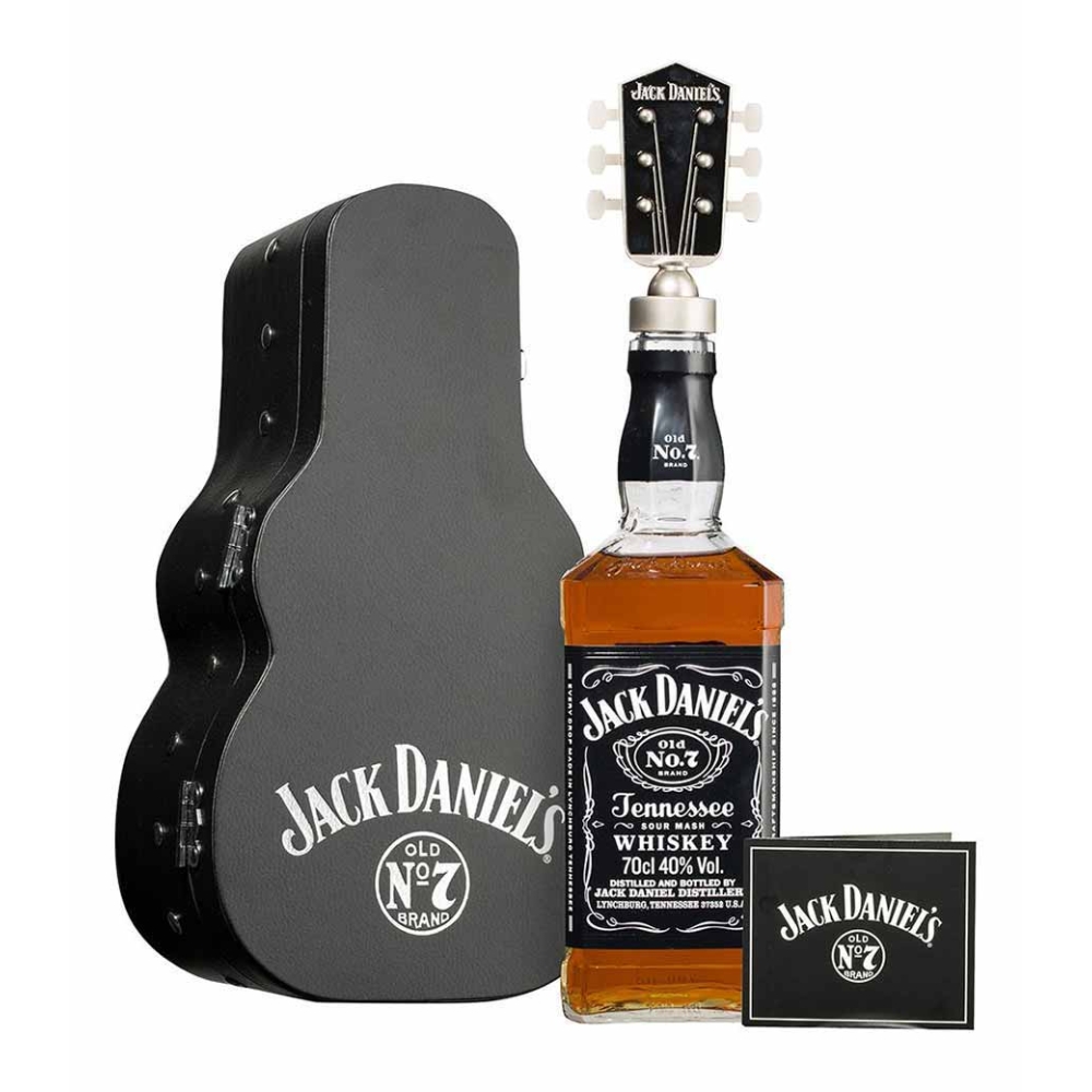 JACK DANIEL'S GIFT PACK GUITAR WHISKEY 700ml