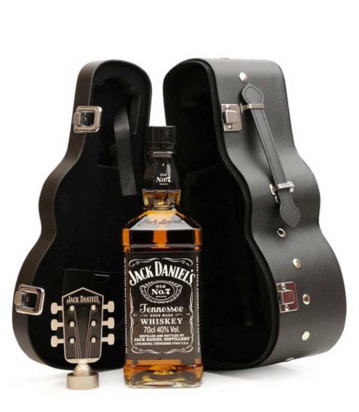 JACK DANIEL'S GIFT PACK GUITAR WHISKEY 700ml