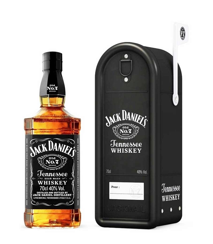 JACK DANIEL'S GIFT PACK MAILBOX WHISKEY 700ml