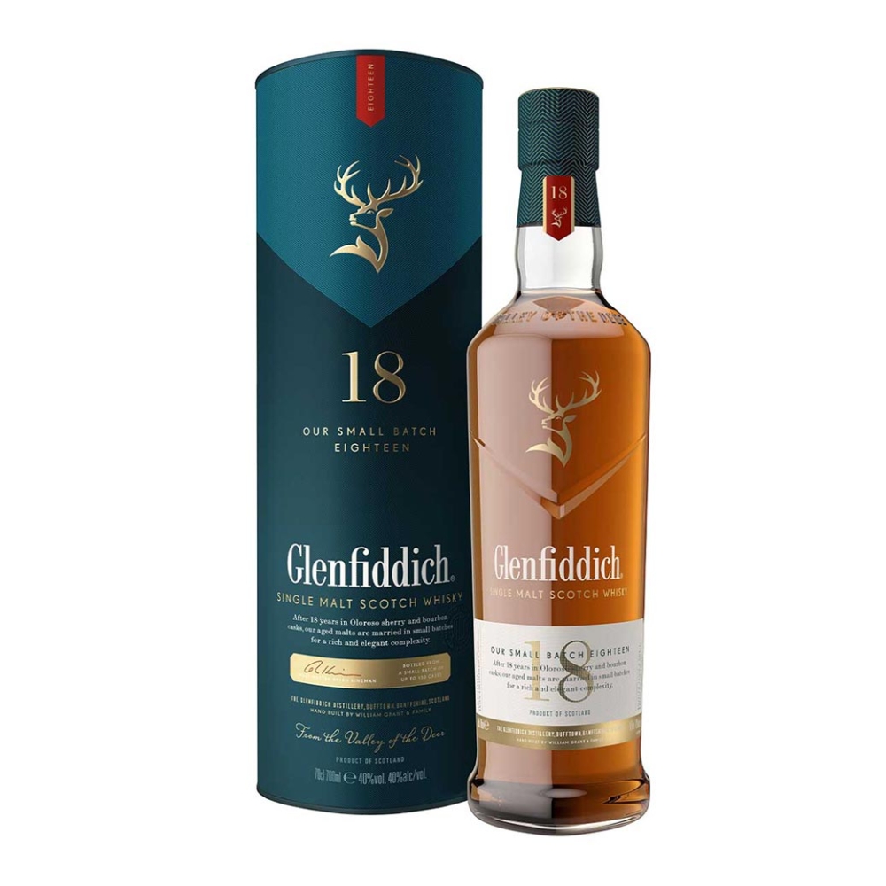 GLENFIDDICH 18 Y.O WHISKY 700ml