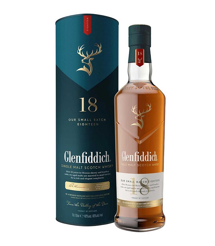GLENFIDDICH 18 Y.O WHISKY 700ml