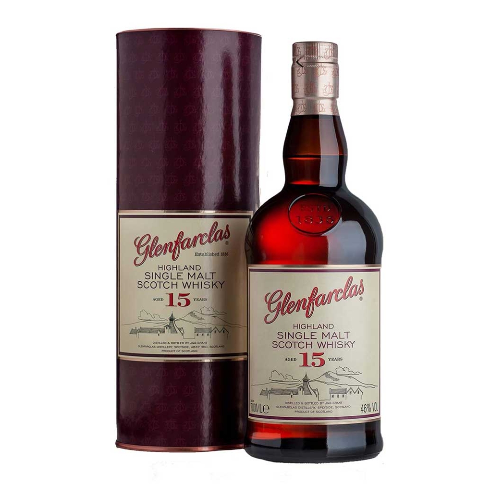 GLENFARCLAS 15 Y.O WHISKY 700ml