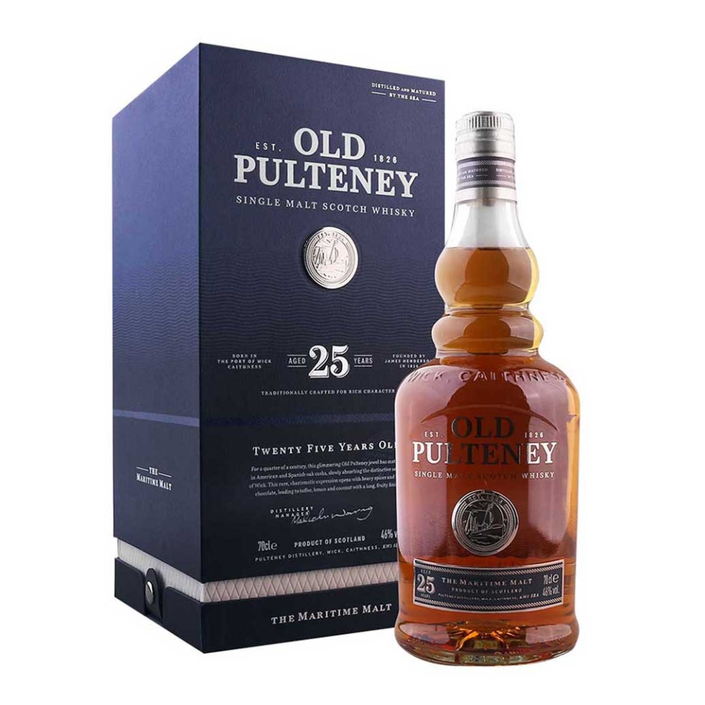 OLD PULTENEY 25 Y.O WHISKY 700ml