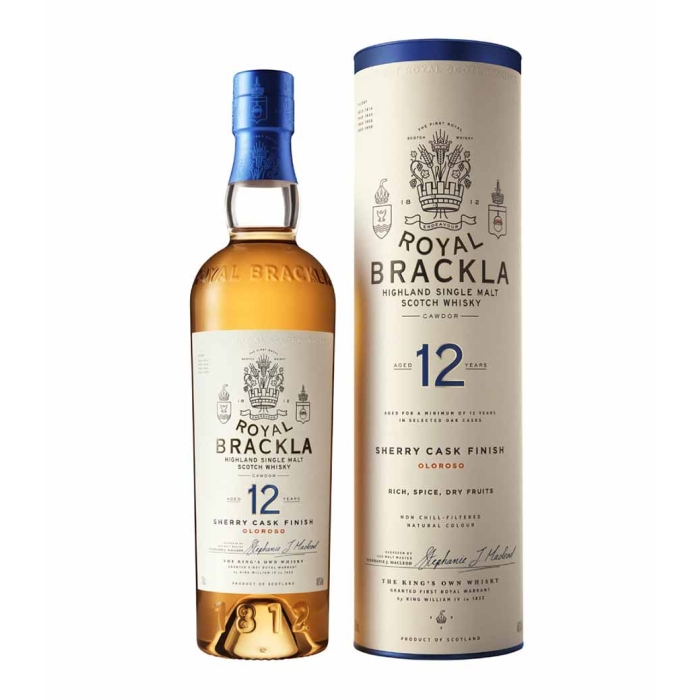 ROYAL BRACKLA 12 Y.O WHISKY 700ml
