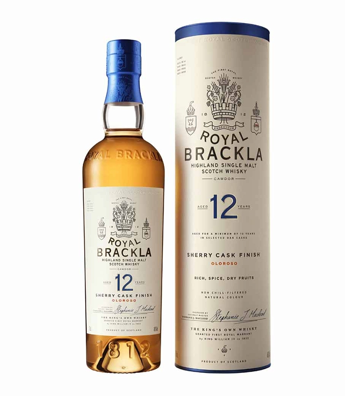 ROYAL BRACKLA 12 Y.O WHISKY 700ml