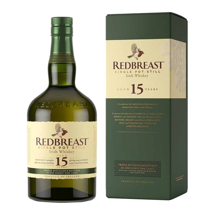 REDBREAST 15 Y.O WHISKEY 700ml