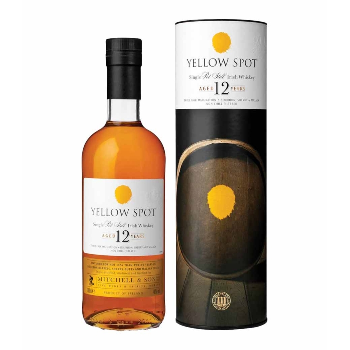 MITCHELL & SON YELLOW SPOT 12 Y.O WHISKEY 700ml
