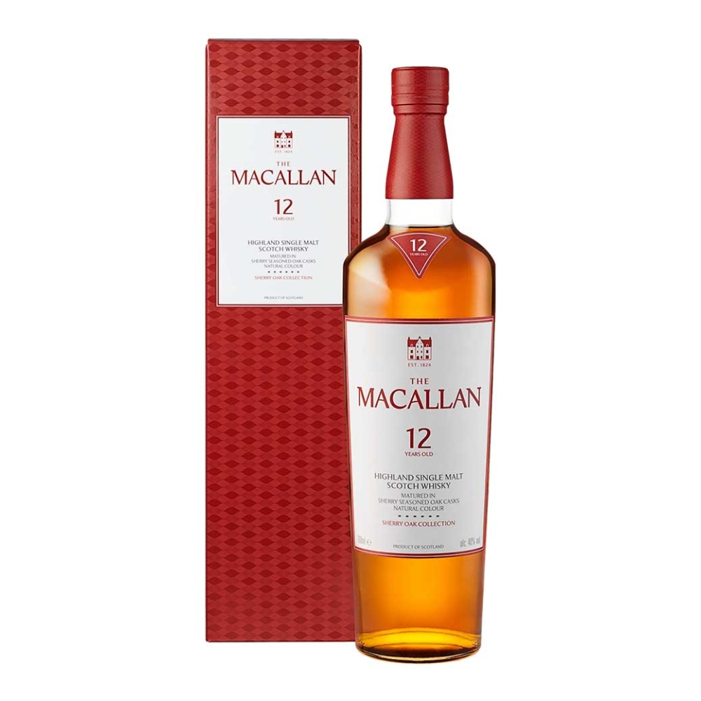 MACALLAN SHERRY OAK 12 Y.O WHISKY 700ml