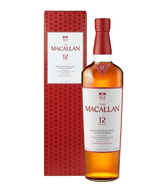 MACALLAN SHERRY OAK 12 Y.O WHISKY 700ml
