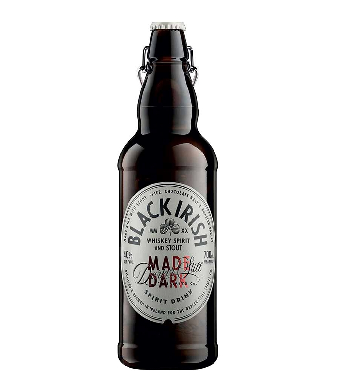 BLACK IRISH WHISKEY SPIRIT AND STOUT BEER 700ml