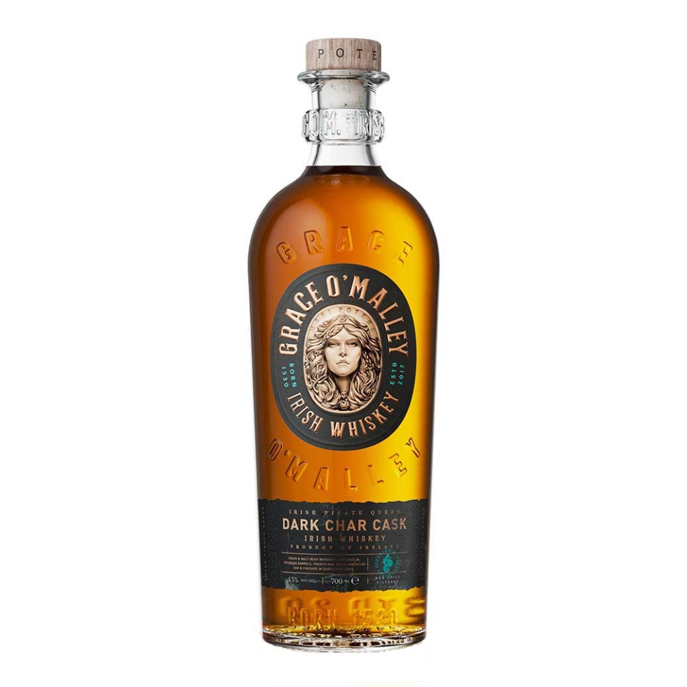 GRACE O'MALLEY DARK CHAR CASK WHISKY 700ml