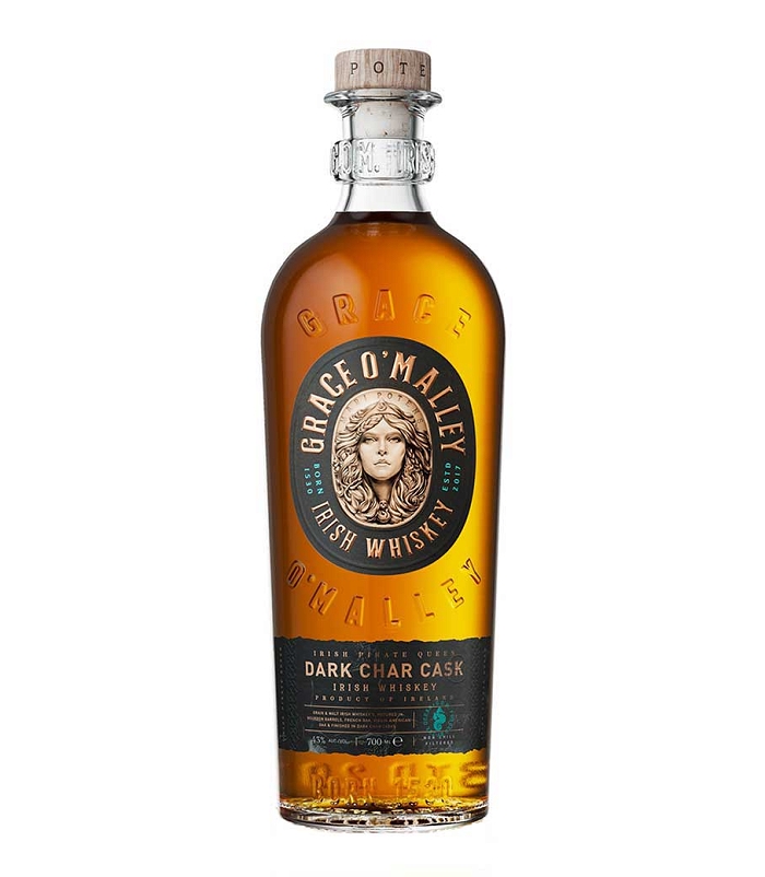 GRACE O'MALLEY DARK CHAR CASK WHISKY 700ml