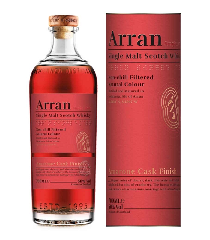 ARRAN AMARONE CASK FINISH WHISKY 700ml