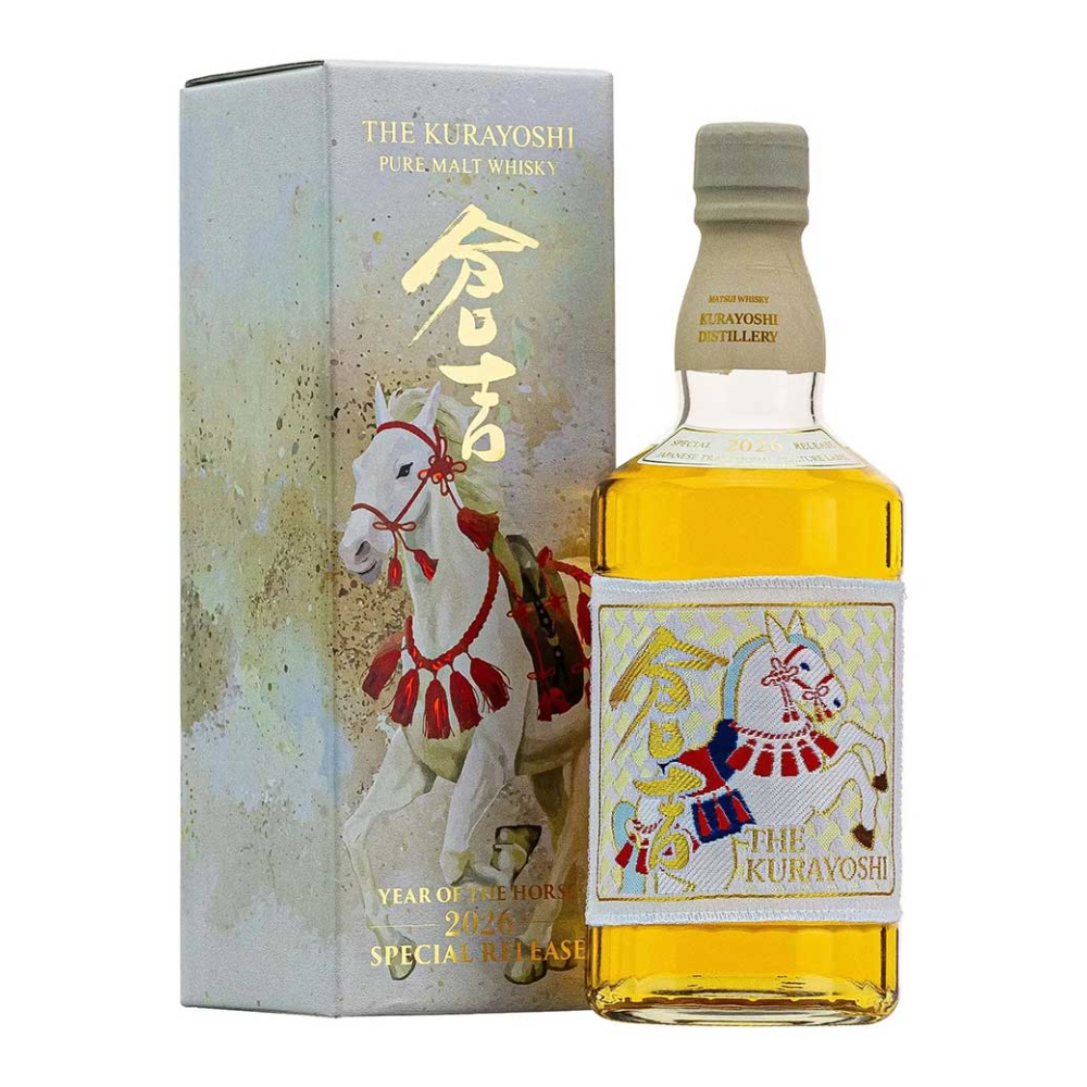 KURAYOSHI RELEASE 2026 HORSE PURE MALT WHISKY 700ml
