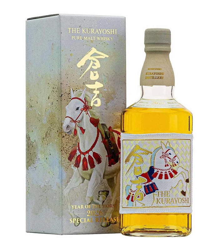 KURAYOSHI RELEASE 2026 HORSE PURE MALT WHISKY 700ml