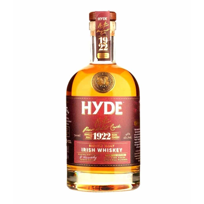 HYDE NO.4 PRESIDENT’S RUM CASK WHISKEY 700ml 