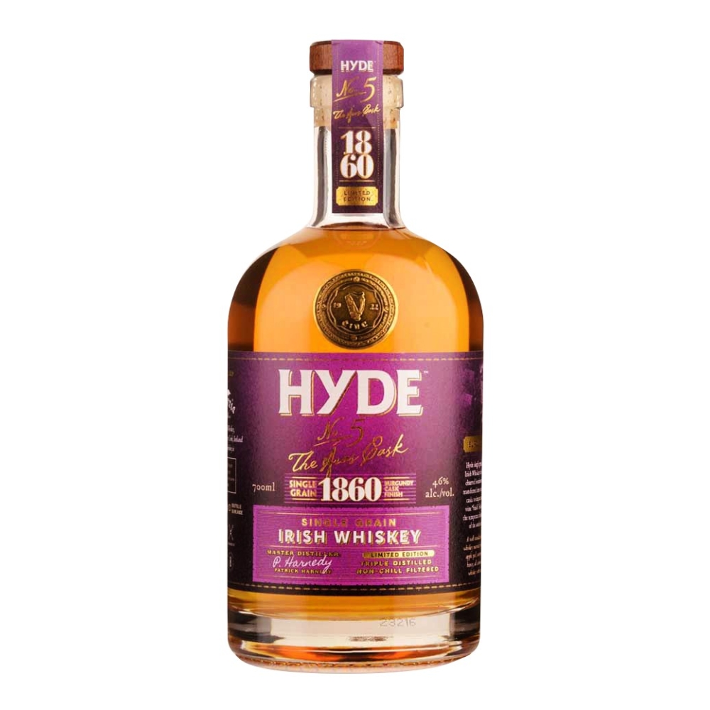 HYDE NO.5 BURGUNDY THE ÁRAS CASK GRAIN WHISKEY 700ml 