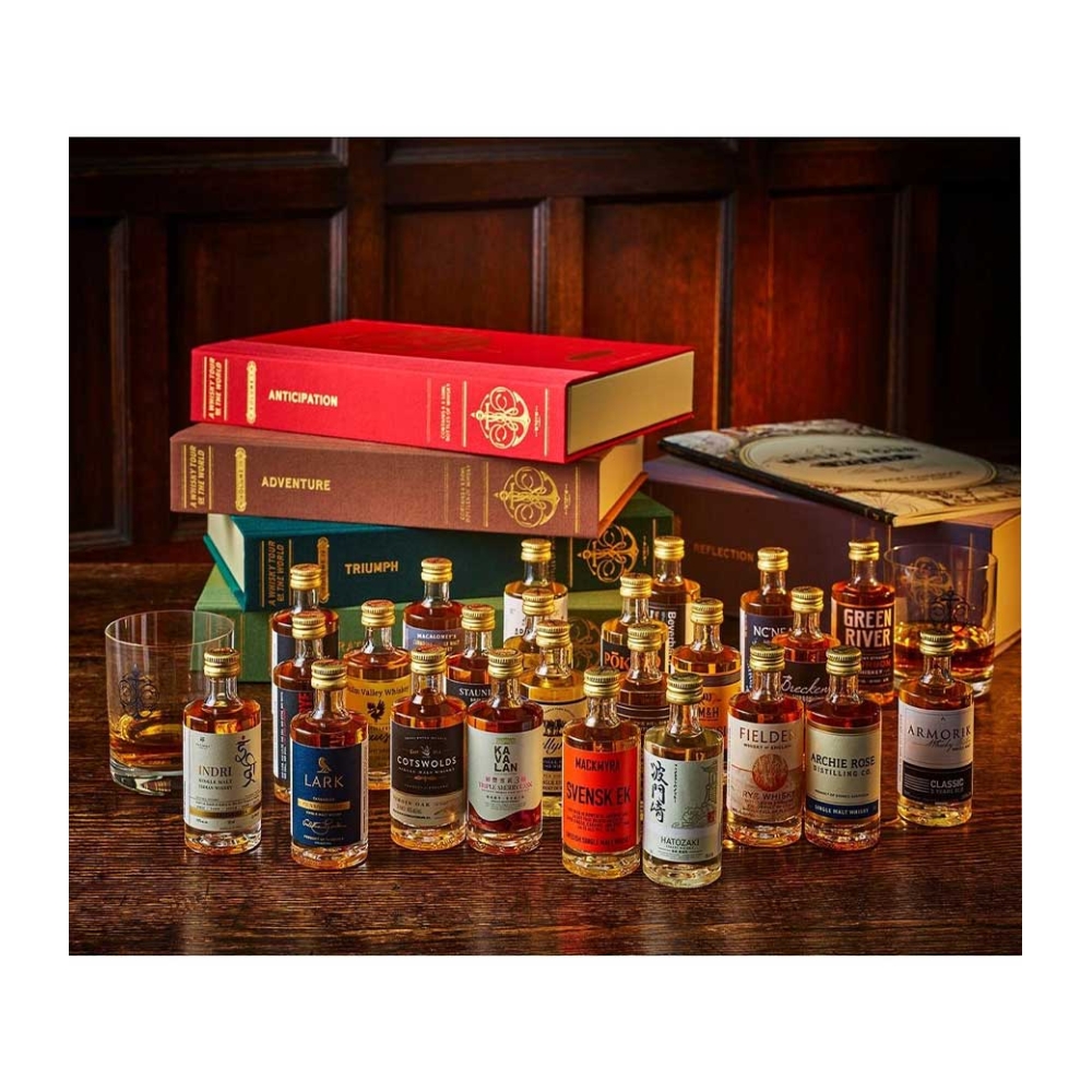 WHISKY TOUR OF THE WORLD GIFT PACK 24 x 50ml