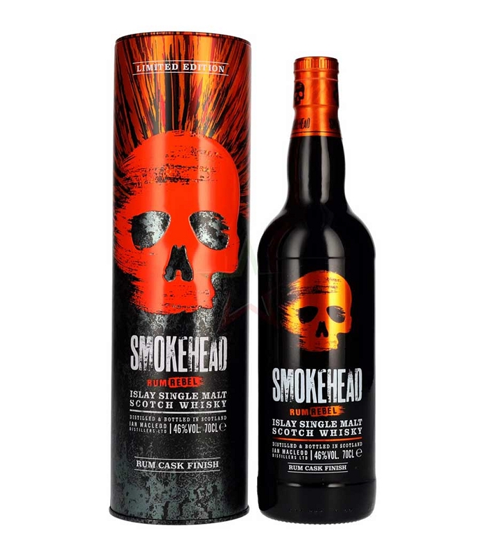 SMOKEHEAD RUM CASK REBEL WHISKY 700ml