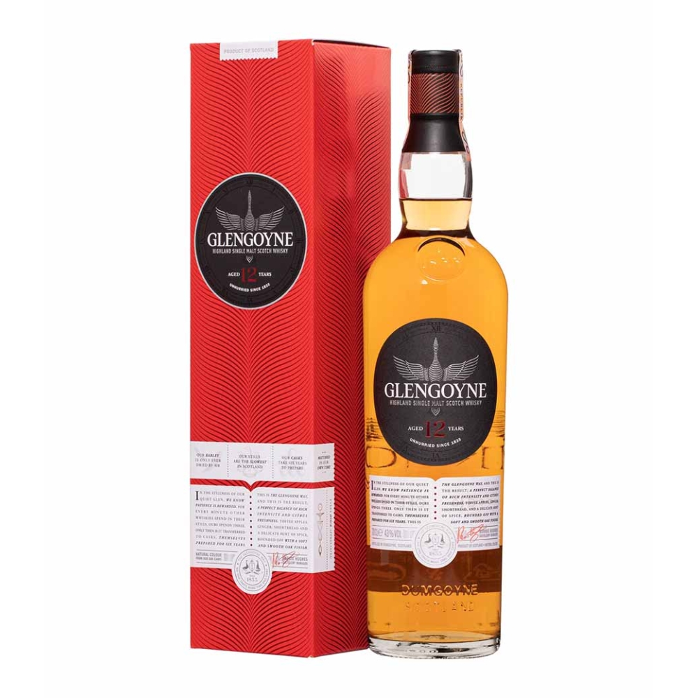 GLENGOYNE 12 Y.O WHISKY 700ml