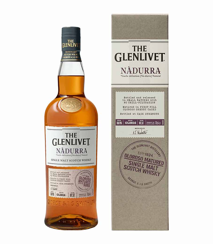 GLENLIVET NADURRA OLOROSO WHISKY 700ml