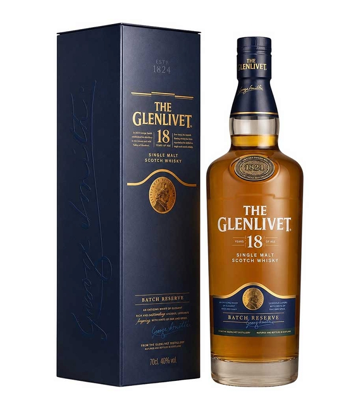GLENLIVET 18 Y.O WHISKY 700ml