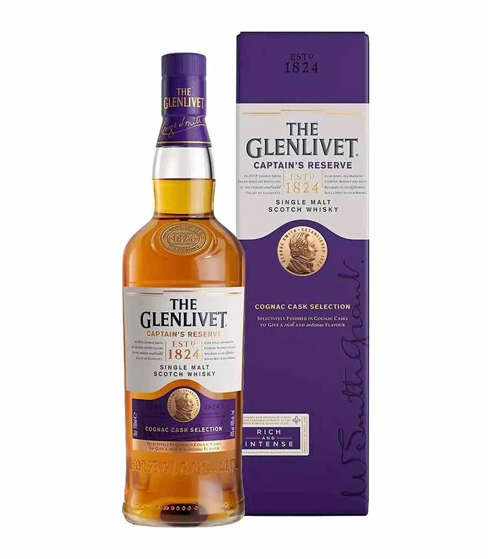 GLENLIVET CAPTAIN'S RESERVE WHISKY 700ml
