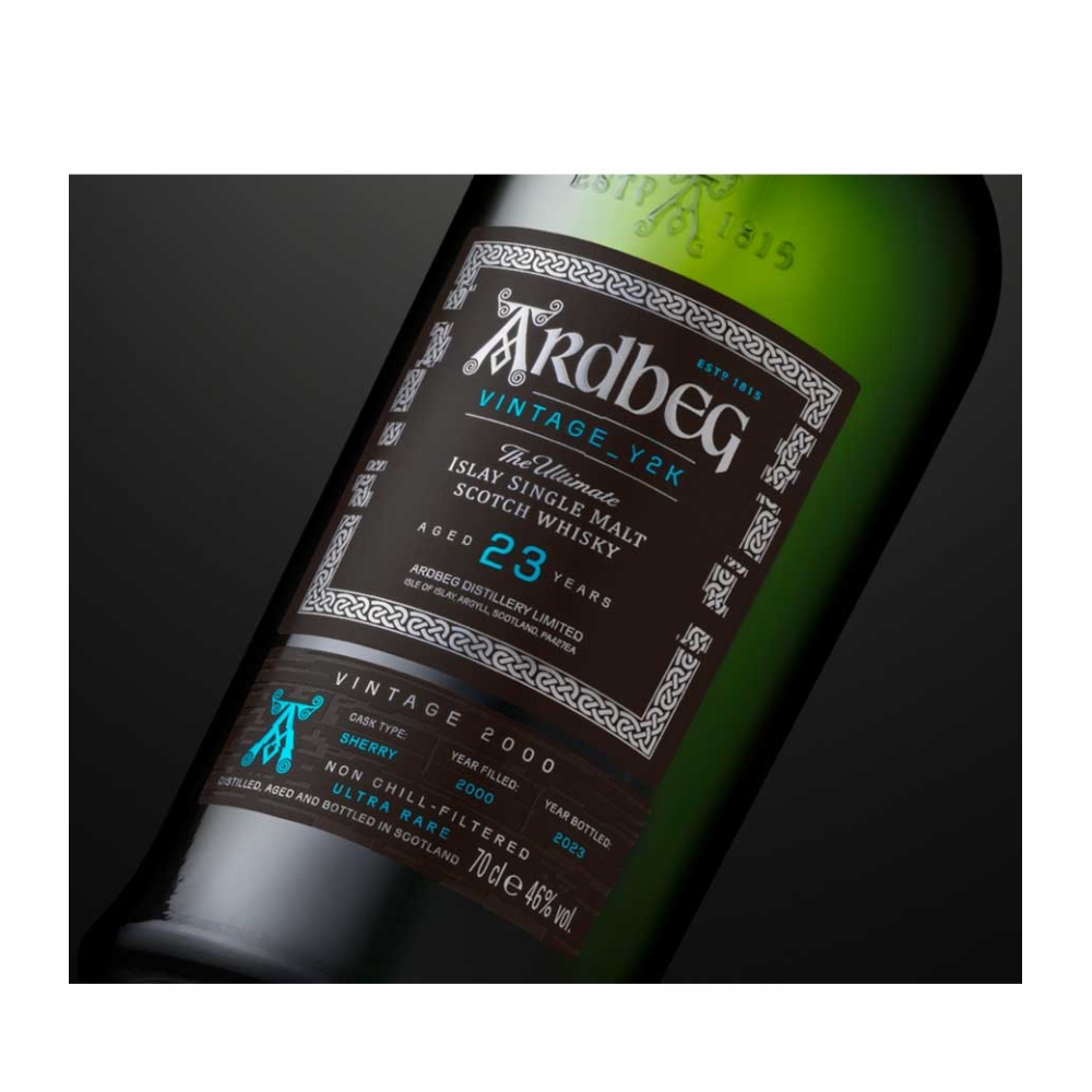 ARDBEG VINTAGE _Y2K 23 YEARS WHISKY 700ml