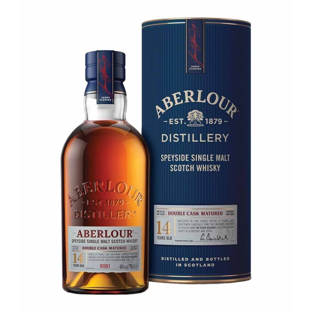 ABERLOUR 14 Y.O DOUBLE CASKED MATURED WHISKY 700ml