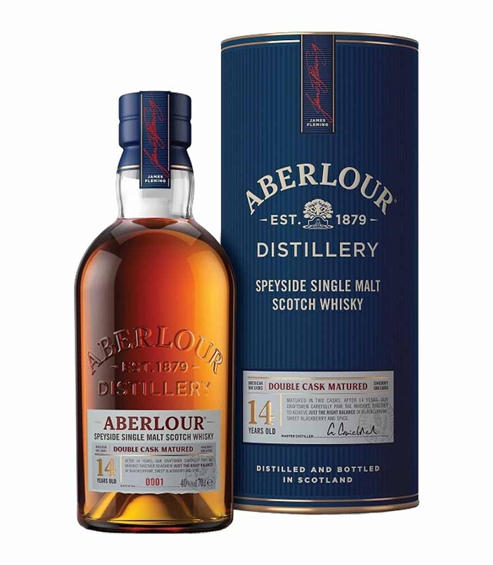 ABERLOUR 14 Y.O DOUBLE CASKED MATURED WHISKY 700ml