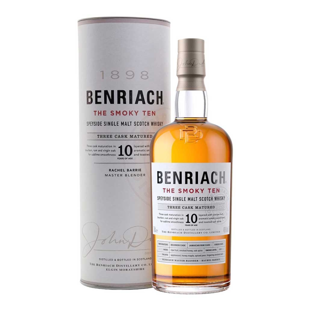 BENRIACH SMOKY TEN (10 Y.O) WHISKY 700ml