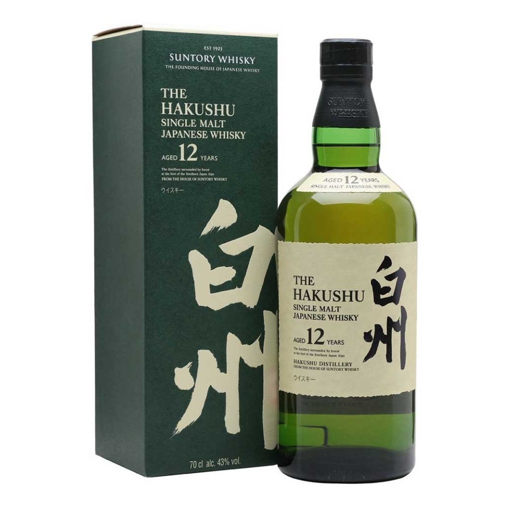 HAKUSHU SUNTORY 12 Y.O WHISKY 700ml