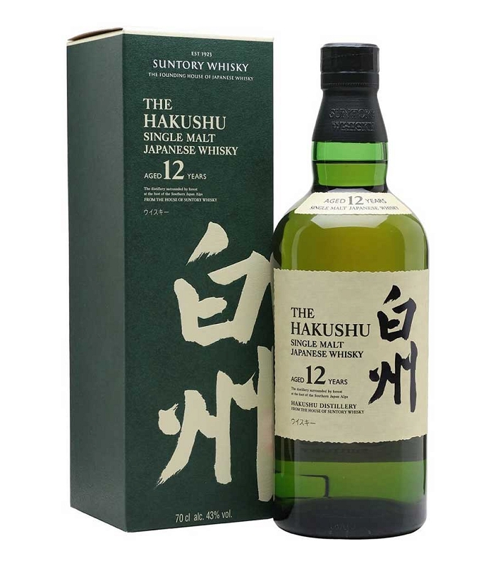 HAKUSHU SUNTORY 12 Y.O WHISKY 700ml
