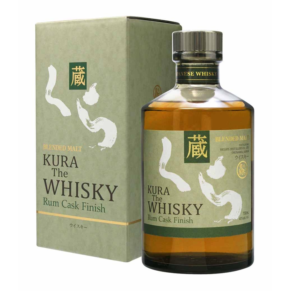 KURA JAPANESE BLENDED MALT RUM CASK FINISH WHISKY 700ml