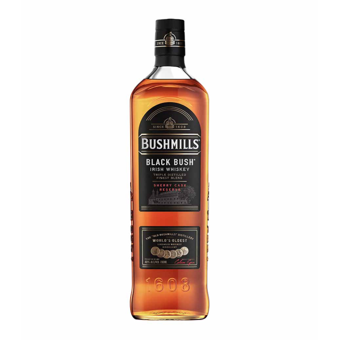 BUSHMILLS BLACK BUSH WHISKEY 700ml