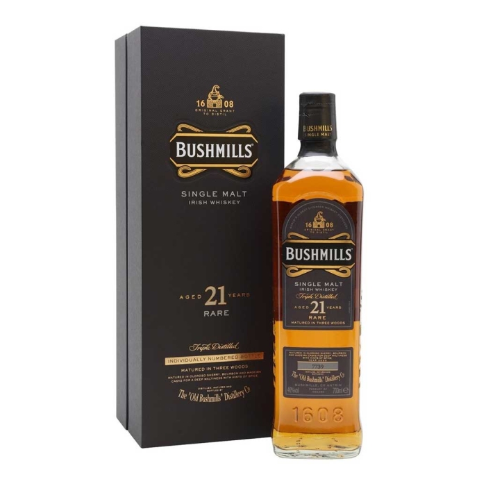 BUSHMILLS 21 Y.Ο WHISKEY 700ml