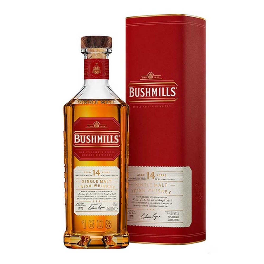 BUSHMILLS 14 Y.O MALAGA WHISKEY 700ml